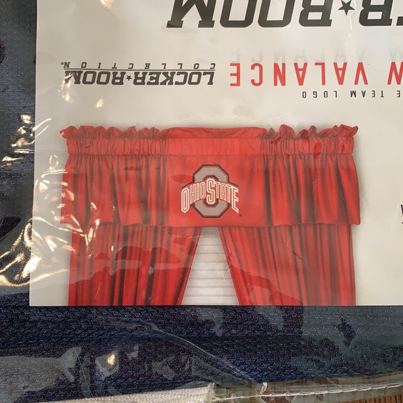 U of I Window Valance, NWT - Picture 6 of 6